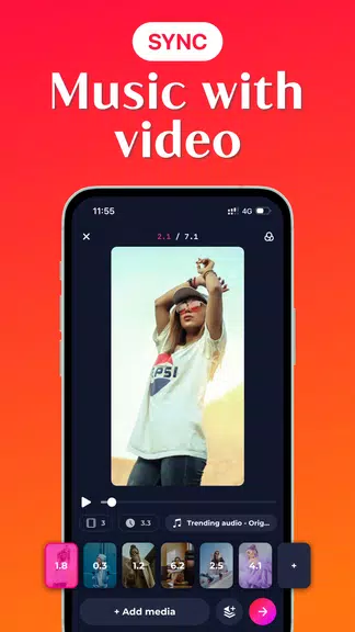 Template Video Maker & Editor 스크린샷 3