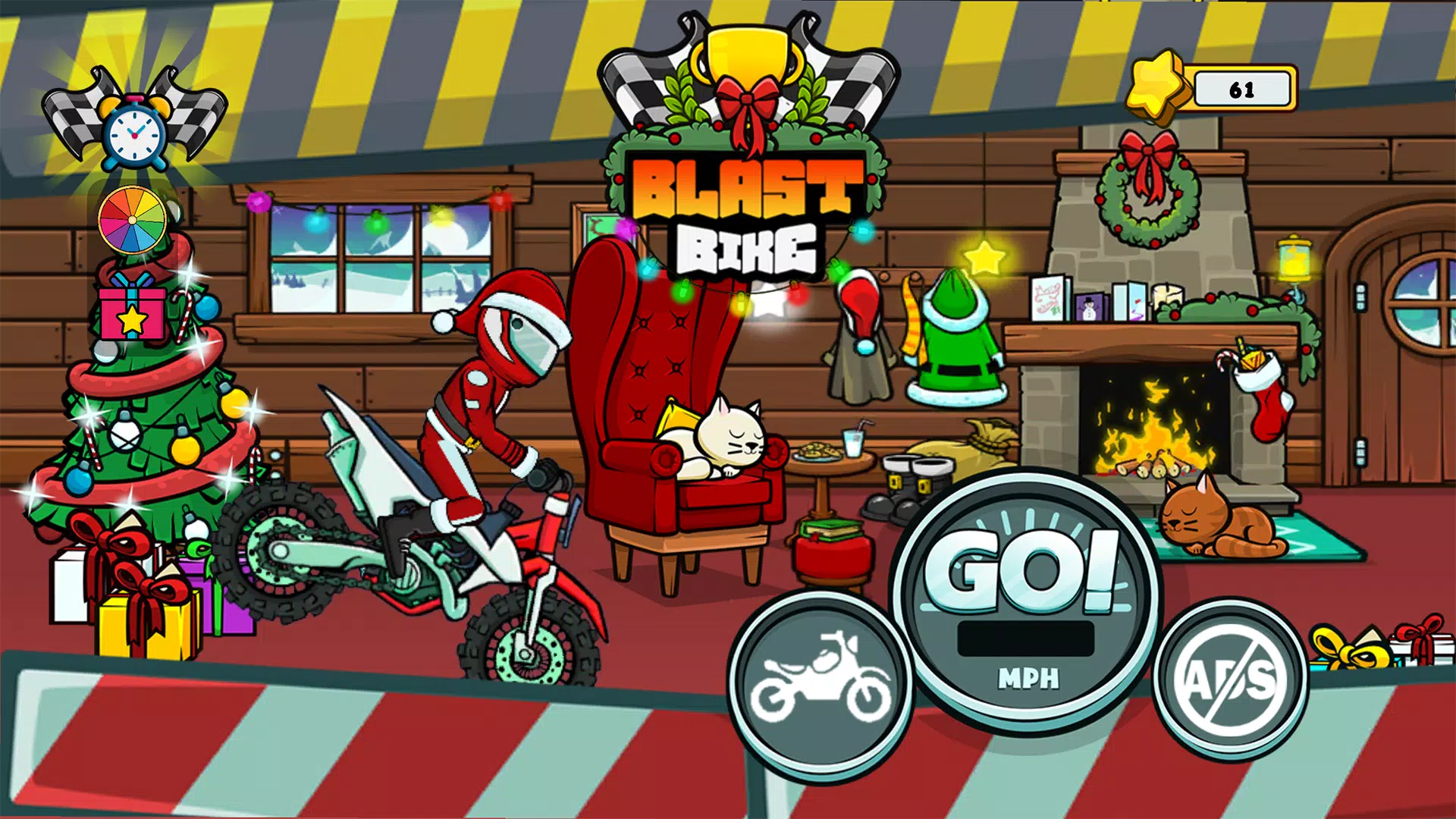 Blast Bike - 2D Race ဖန်သားပြင်ဓာတ်ပုံ 0