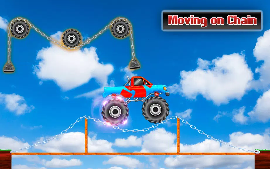 Rope Bridge Racer Car Game स्क्रीनशॉट 1