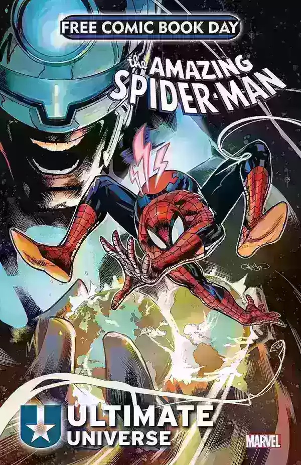 Amazing Spider-Man/Ultimate Universe FCBD cover