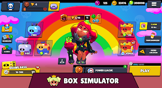 Box Simulator Mandy Brawl Star 스크린샷 1