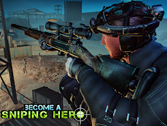 Sniper Shooter offline Game Schermafbeelding 3