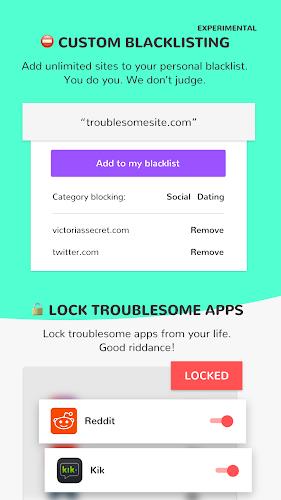 DETOXIFY - Porn App Blocker 스크린샷 2