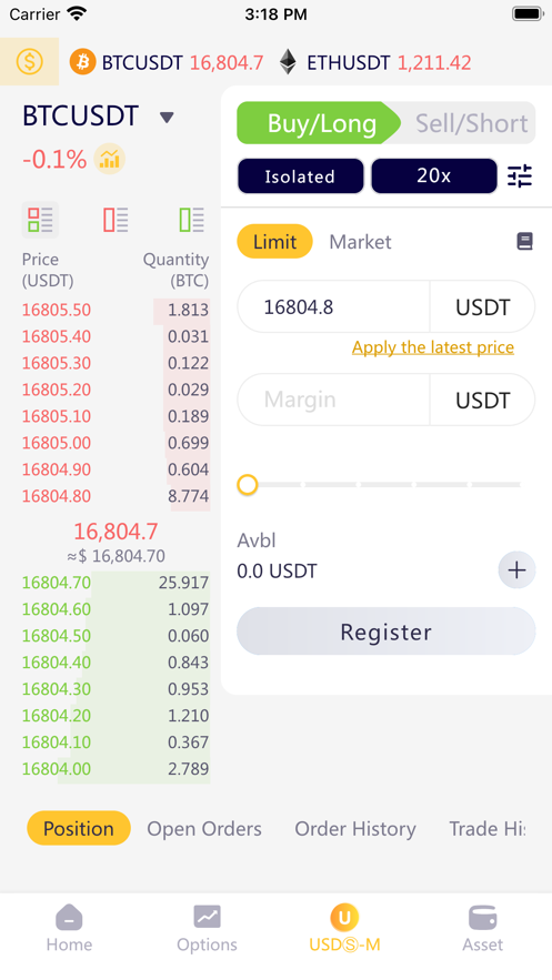 FTK Bitcoin & ETH Exchange স্ক্রিনশট 3