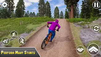 BMX Bicycle Games Offroad Bike Ekran Görüntüsü 3