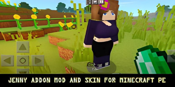 Jenny mod for Minecraft PE MOD Ekran Görüntüsü 1