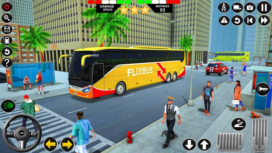 Passenger Bus Driving Games 3D Zrzut ekranu 3