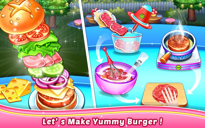 Street Food - Cooking Game Tangkapan skrin 1