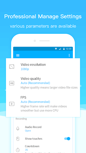 Super Screen Recorder স্ক্রিনশট 1