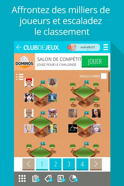 Dominos ClubDeJeux 스크린샷 1