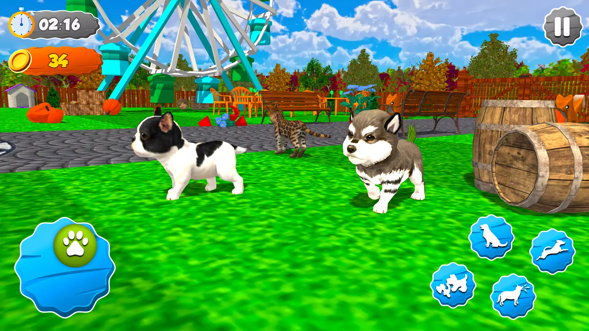 Pet Dog Game: Virtual Dog Sim 스크린샷 0