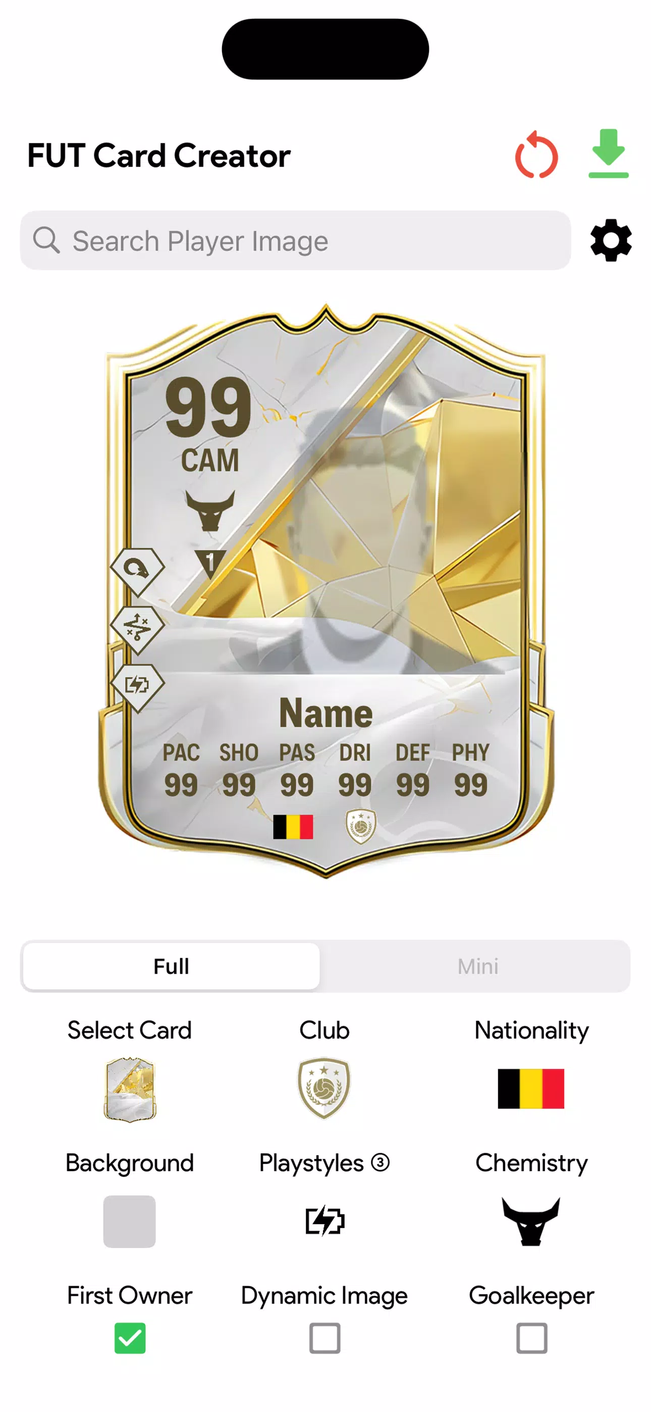 FC Card Creator 25 スクリーンショット 2