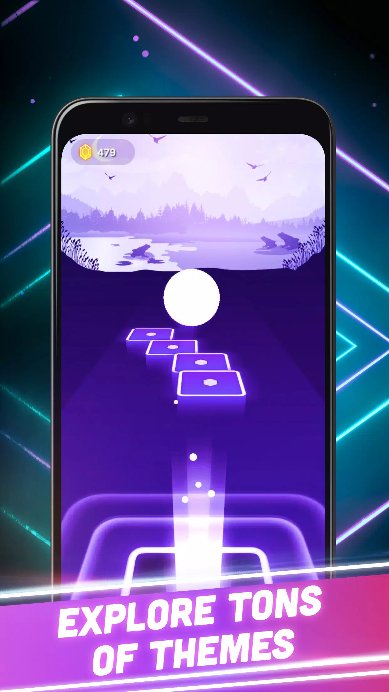 Beat Tiles 3D: Music Game Ảnh chụp màn hình 2