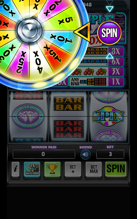 Diamond Deluxe Casino - Free Slot Machines Tangkapan skrin 0