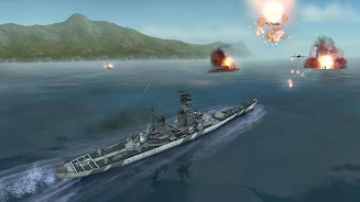 WARSHIP BATTLE:3D World War II Tangkapan skrin 0