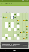 Trees and Tents: Logic Puzzles Captura de pantalla 3