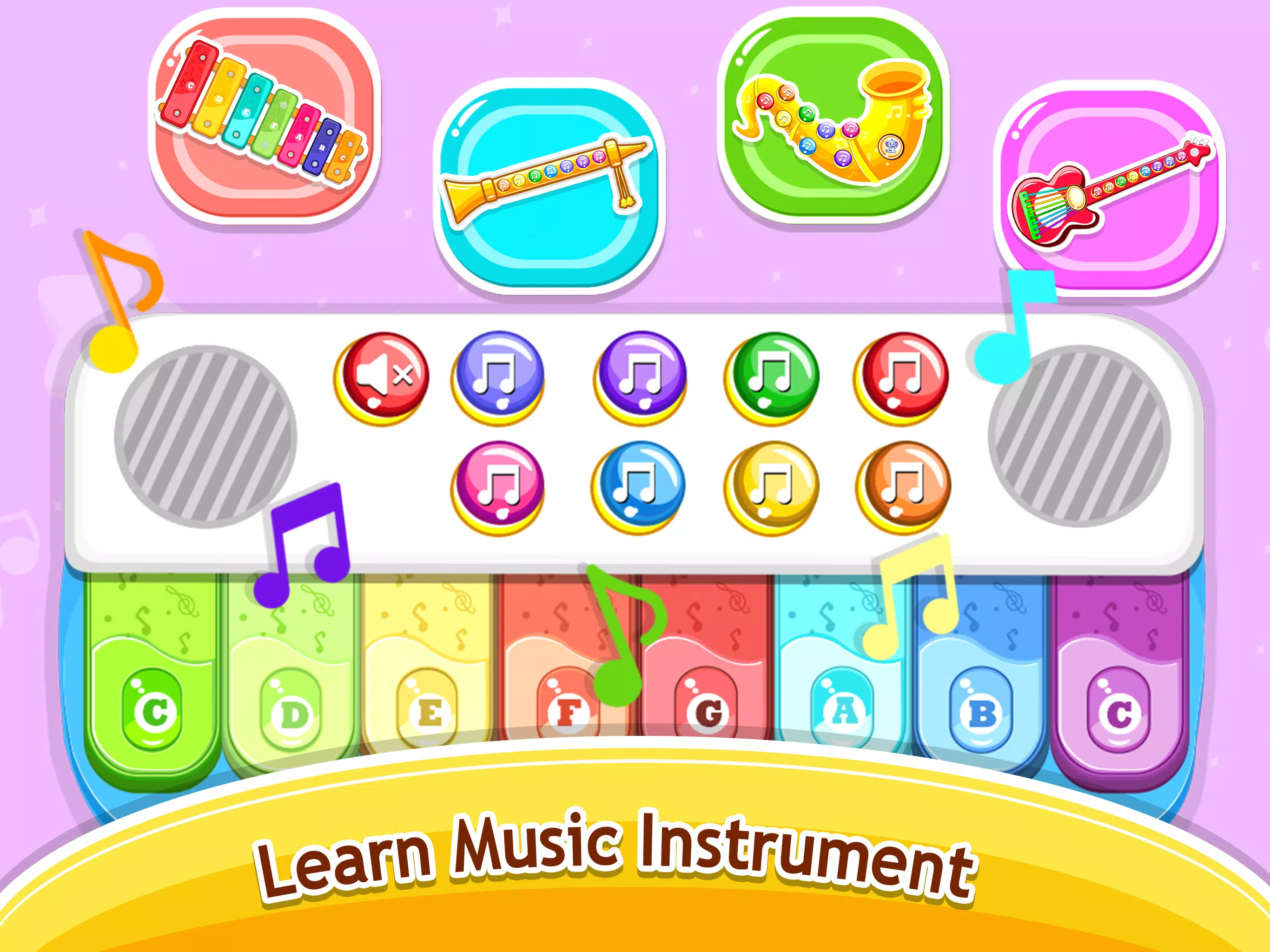 Kids Music piano - games 스크린샷 3