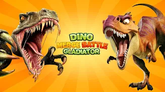 Dinosaur Merge Battle Fight Скриншот 0