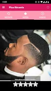 AfroBarber: men afro hairstyle Tangkapan skrin 1