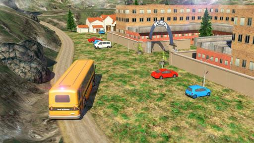 School Bus: Up Hill Driving Captura de pantalla 3