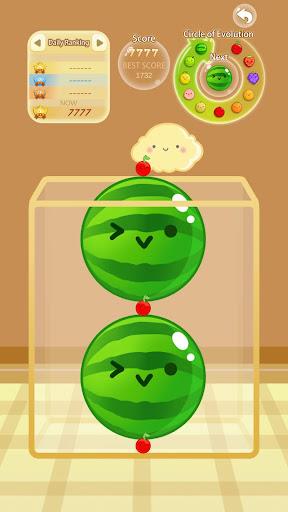 Watermelon Merge:Fruit Puzzle Captura de tela 1