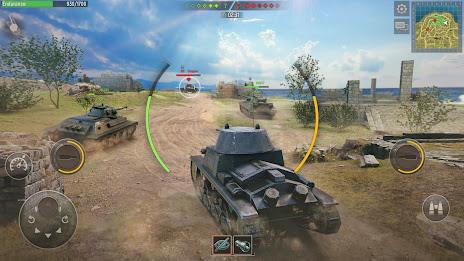 Battle Tanks: Panzer Spiele 螢幕截圖 2