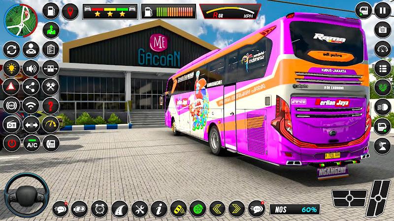 Luxury Coach Bus Driving Game Screenshot 1