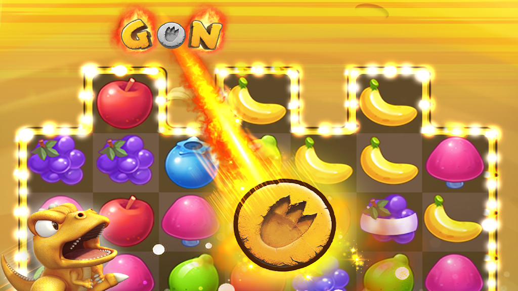 GON: Fruits Match3 Puzzle Screenshot 3