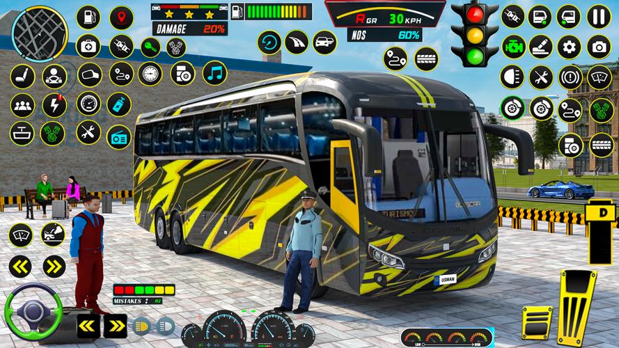 Classic Bus Simulator Games 3D Capture d'écran 0