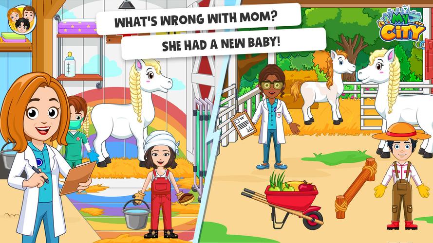 My City: Star Horse Stable Screenshot 2