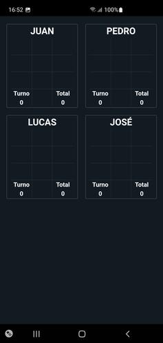 Tablero de Cacho Captura de pantalla 0