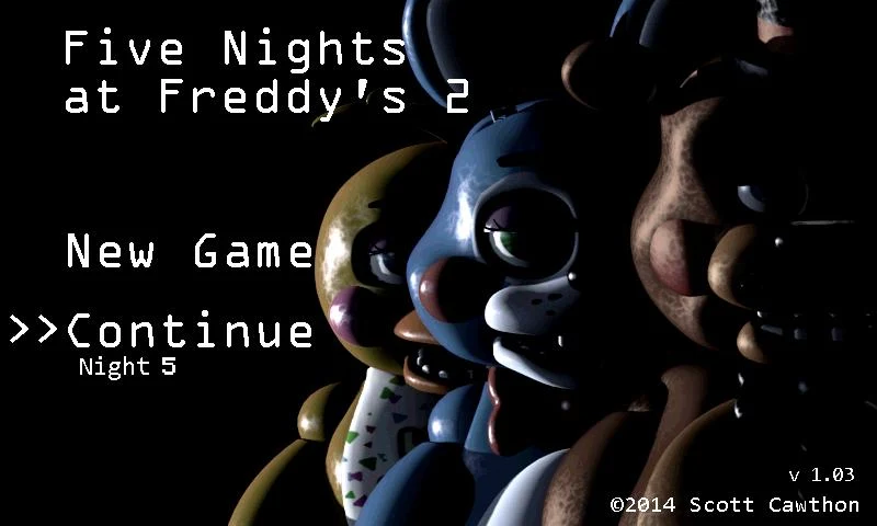 FNAF 2 : (Five Nights at Freddy) 스크린샷 2
