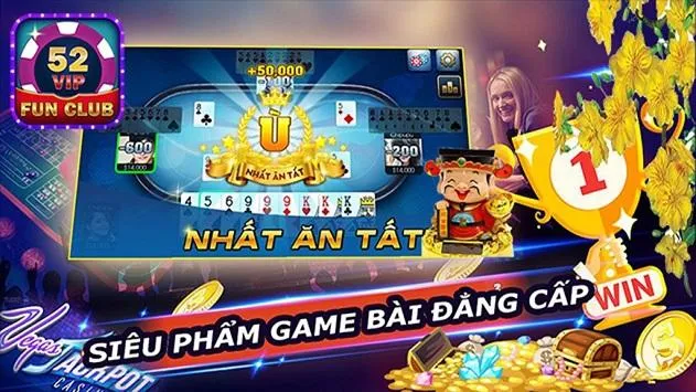 52Vip FunClub Online, Game danh bai doi thuong 스크린샷 0