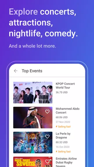 Platinumlist: Events & Tickets ဖန်သားပြင်ဓာတ်ပုံ 2
