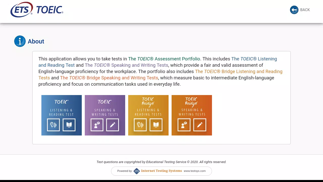 TOEIC Assessments স্ক্রিনশট 1