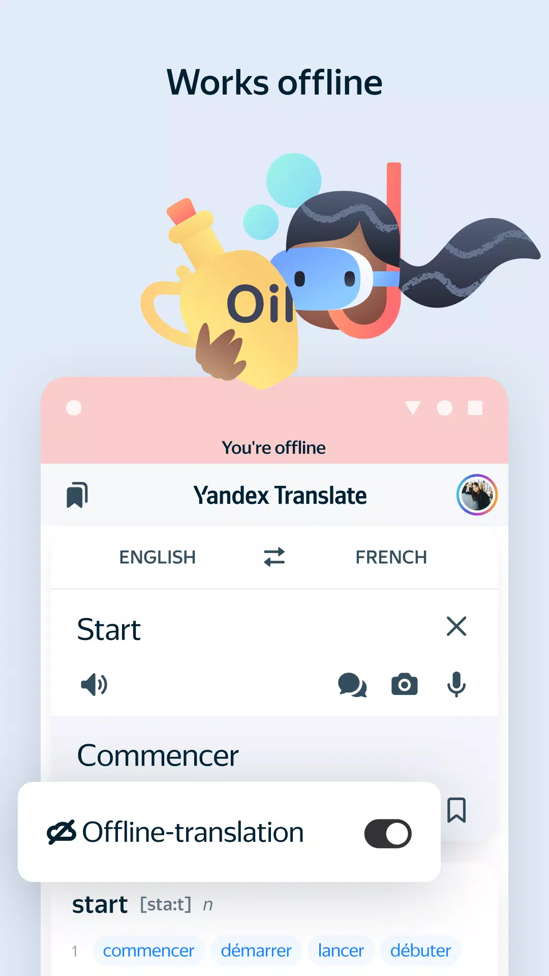 Schermata Yandex Translate 3