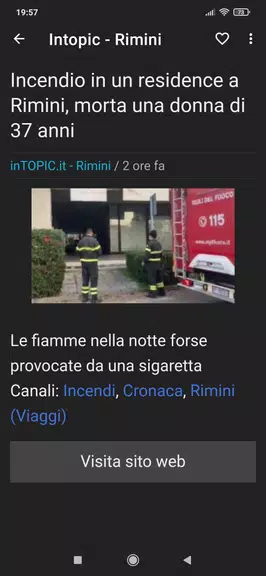 Rimini Notizie Captura de tela 2