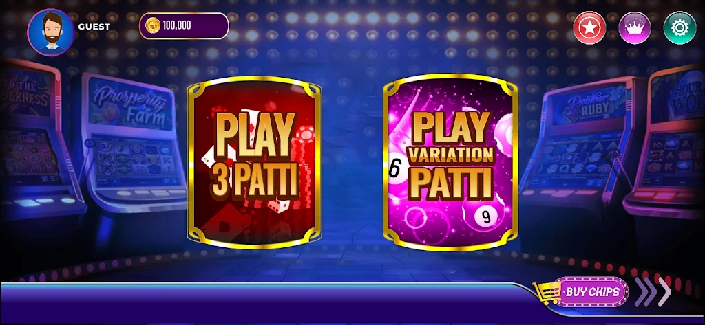 Teen Patti Star - 3 Patti Game Captura de tela 0