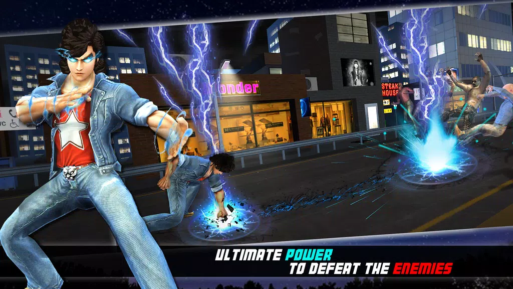 Street Fight - Superhero Games Captura de pantalla 0