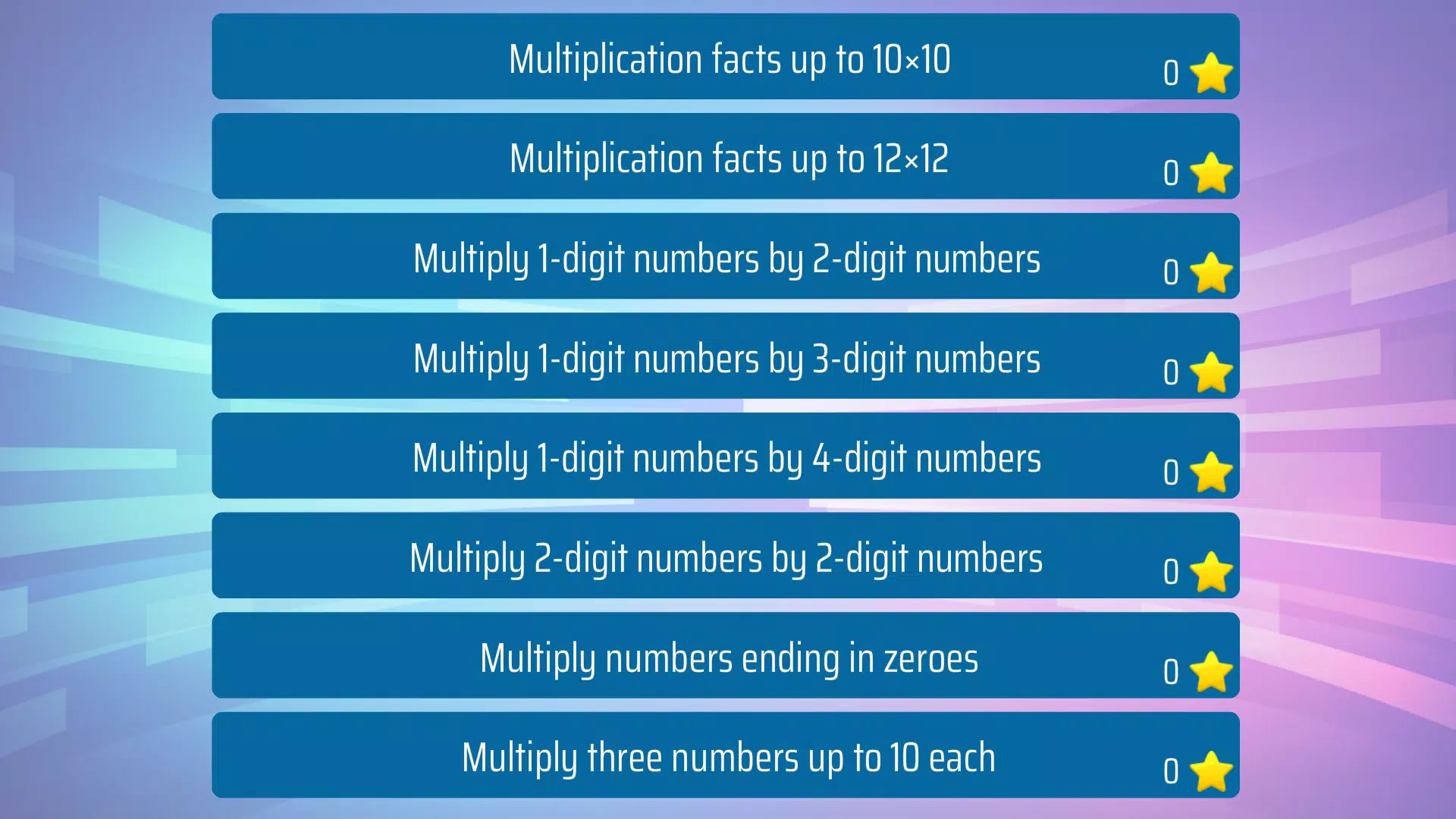 Multiplication 4th grade Math 스크린샷 0