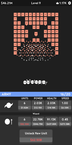 The Army - Idle Strategy Game Mod スクリーンショット 1