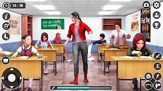 High School Life: School Games スクリーンショット 0