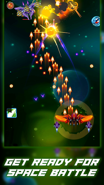 Galaxy Squad: Space Shooter Mod Schermafbeelding 2