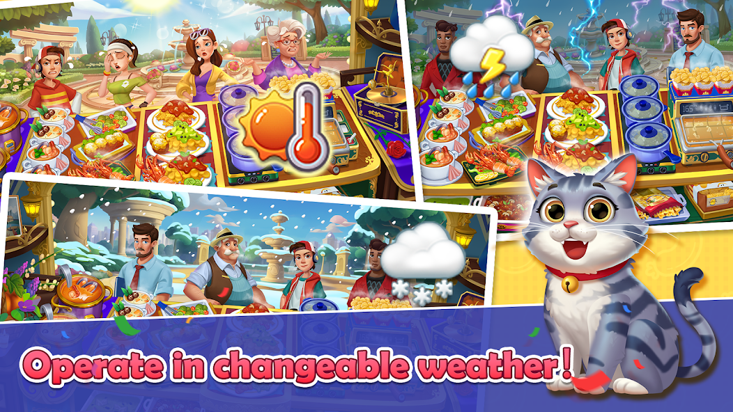 Rita’s Food Truck:Cooking Game Mod Captura de pantalla 3