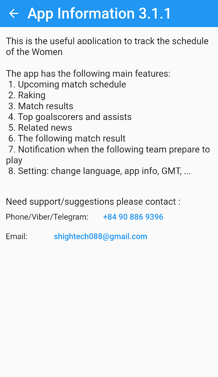 Female Cup Matches Capture d'écran 3