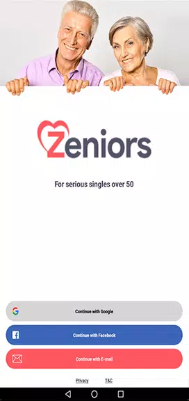 Zeniors - Encontros Captura de tela 0