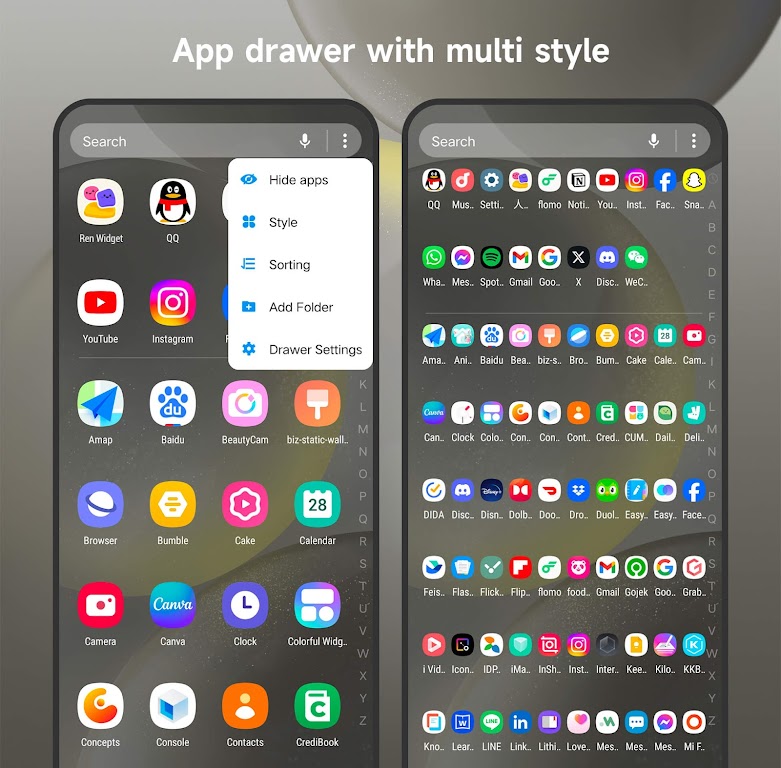 Cool S24 Launcher Galaxy OneUI Mod Captura de pantalla 2