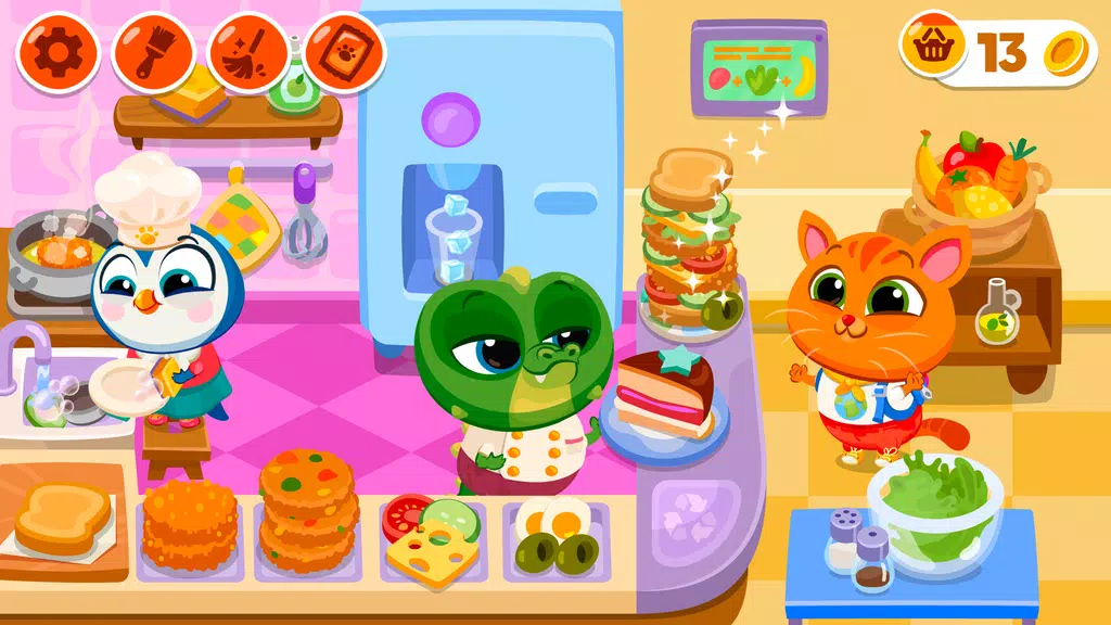 Bubbu School - My Virtual Pets Tangkapan skrin 1