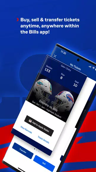 Buffalo Bills Mobile 螢幕截圖 3