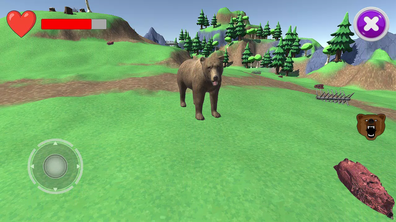 Bear simulator Скриншот 2